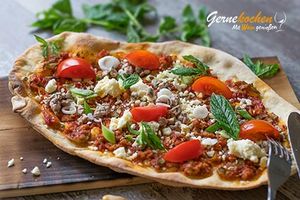 Türkische Pizza vom Grill Rezept