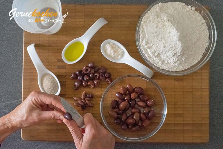 Apulisches Olivenbrot – Zubereitungsschritt 2.1
