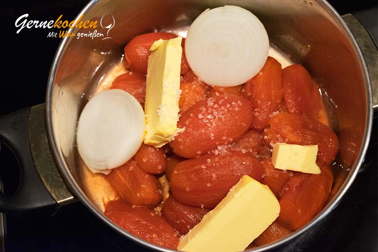 Tomatensauce original italienisch – Zubereitungsschritt 3.1