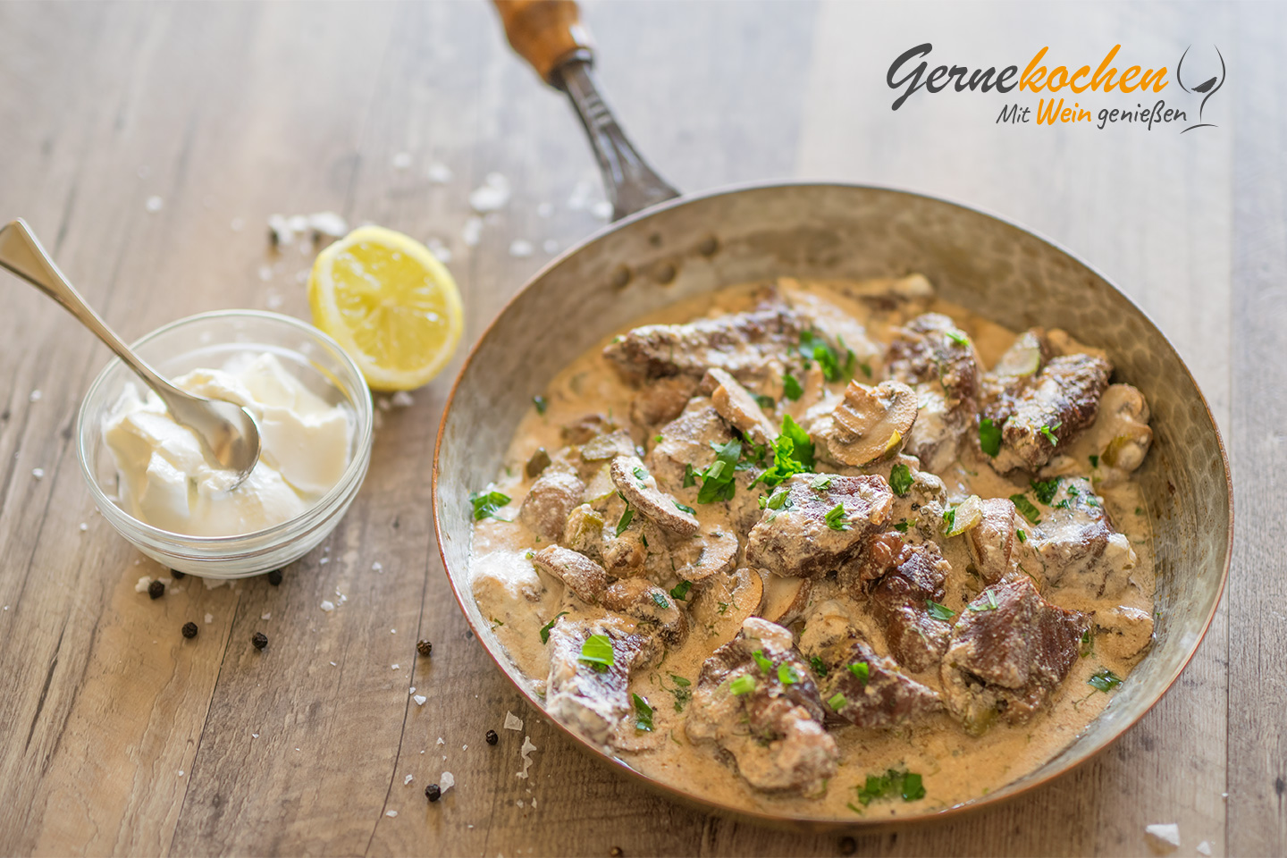 BœUf Stroganoff Mit Kalbfleisch - Rezepte Suchen