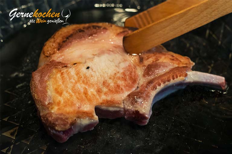 Kotelett vom Mangalitza-Schwein – Zubereitungsschritt 6