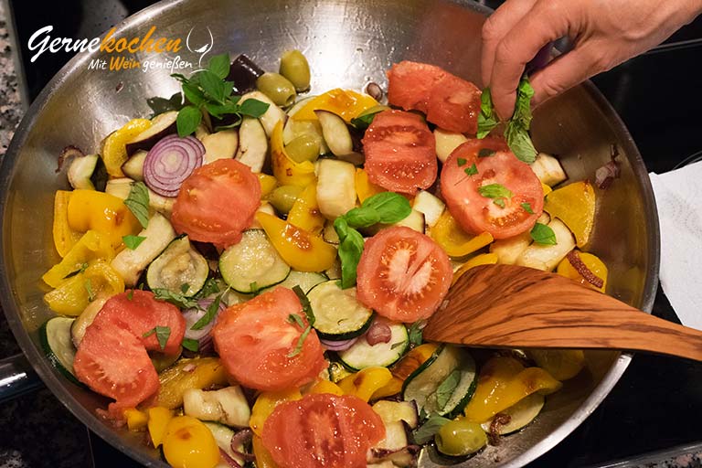 Caponata – Sizilianisches Gemüse – Zubereitungsschritt 6