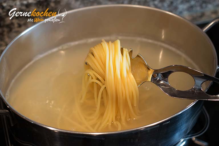 Spaghetti à la mentonnaise – Zubereitungsschritt 5