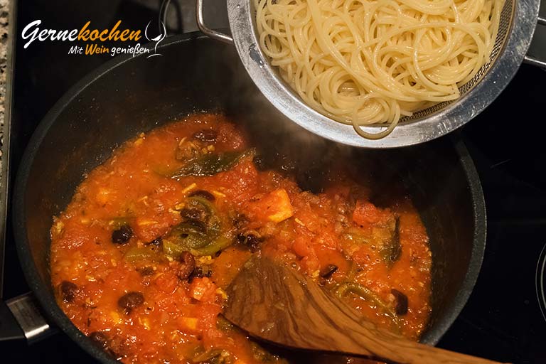 Spaghetti à la mentonnaise – Zubereitungsschritt 6.3