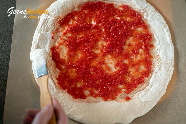 Pizza Bud Spencer – Zubereitungsschritt 3