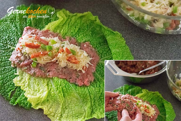 Foodblog Kohlrouladen mit Hackfleisch aus dem Slow Cooker