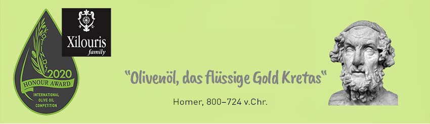 "Olivenöl, das flüssige Gold Kretas" – Homer, 800–724 v. Chr.